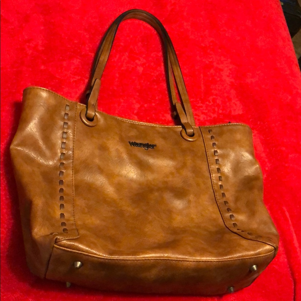 Wrangler Tan Tote Bag